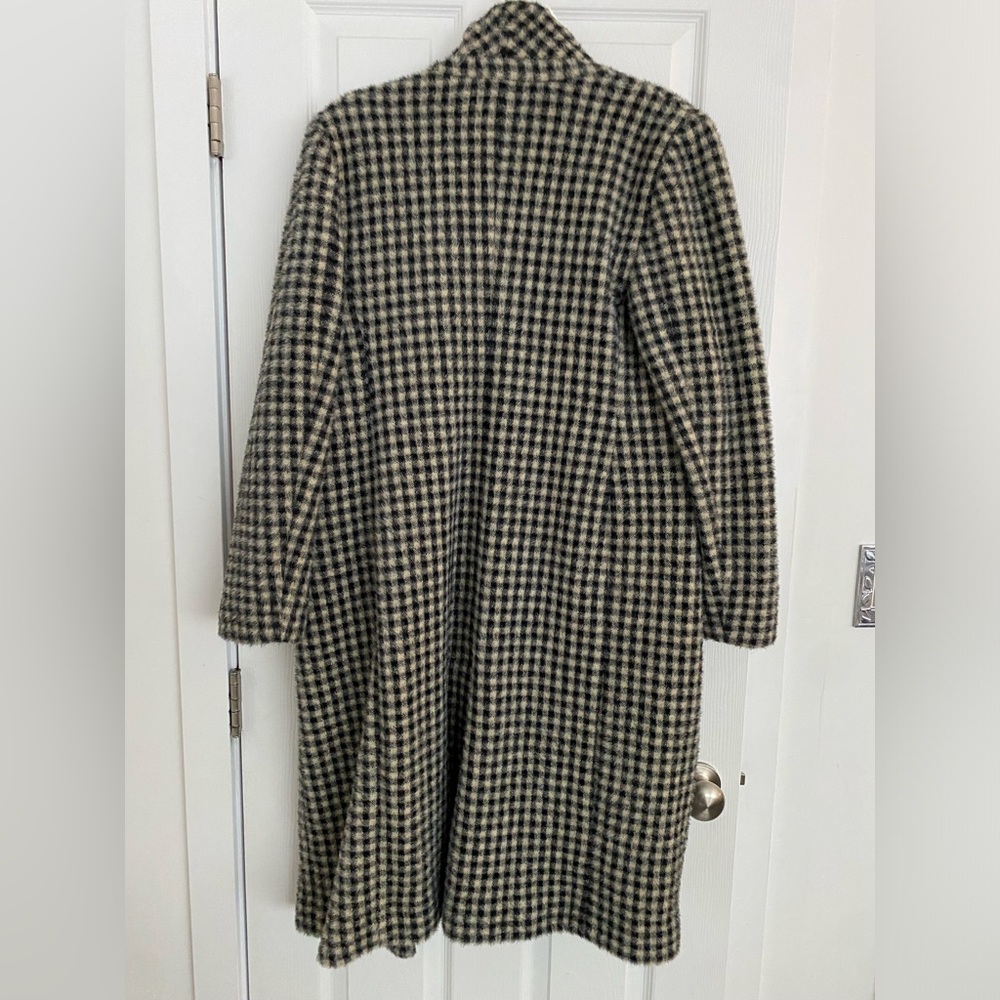 Ann Taylor Checked Coat - Picture 4 of 5